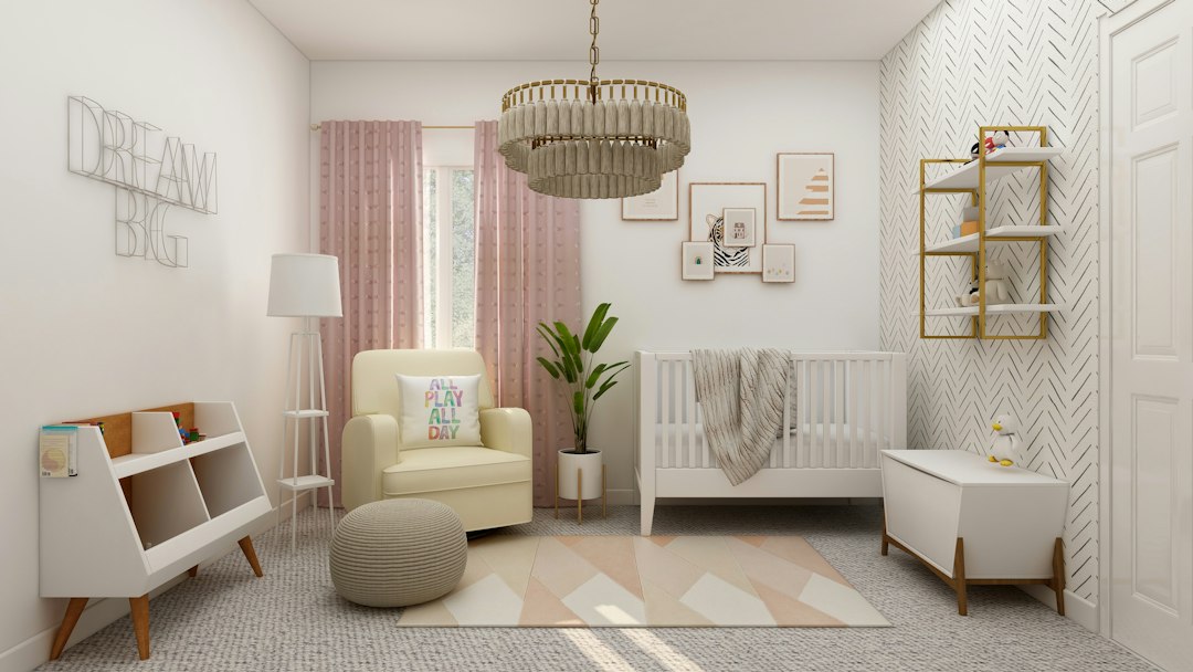 Fotobehang voor de babykamer: creëer een zachte sfeer op maat